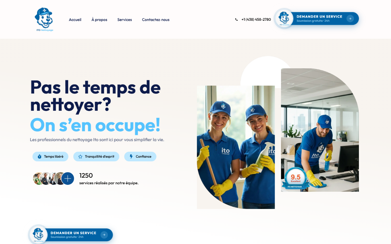 ITO nettoyage desktop